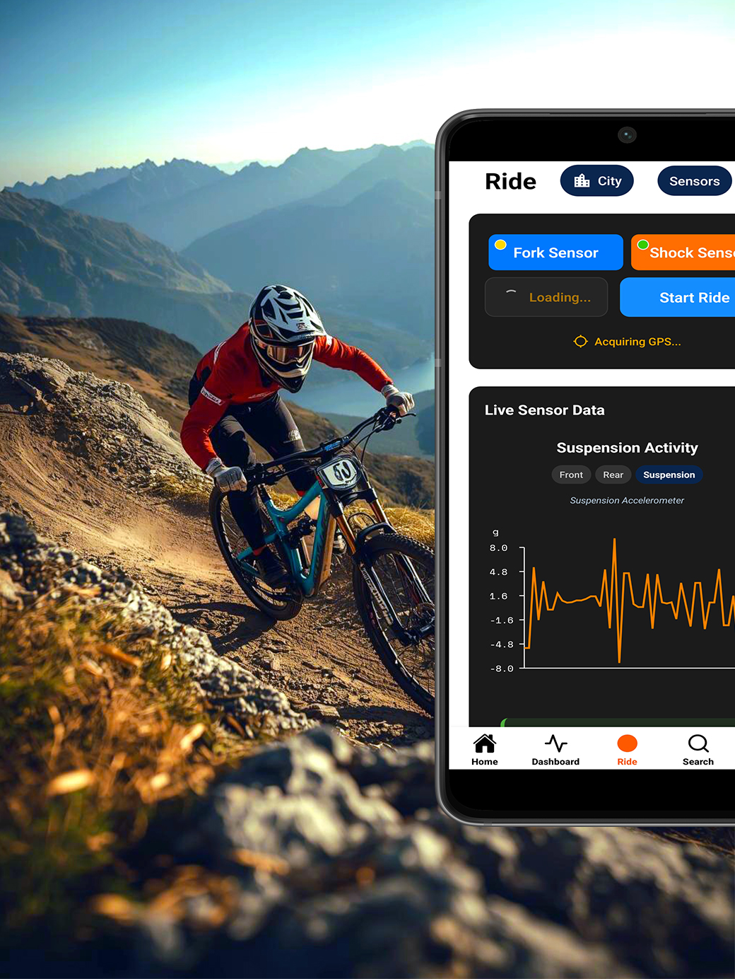 Capture your ride with multi-sensors